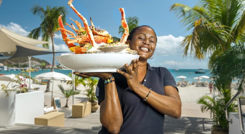 Holland House lobster waitress